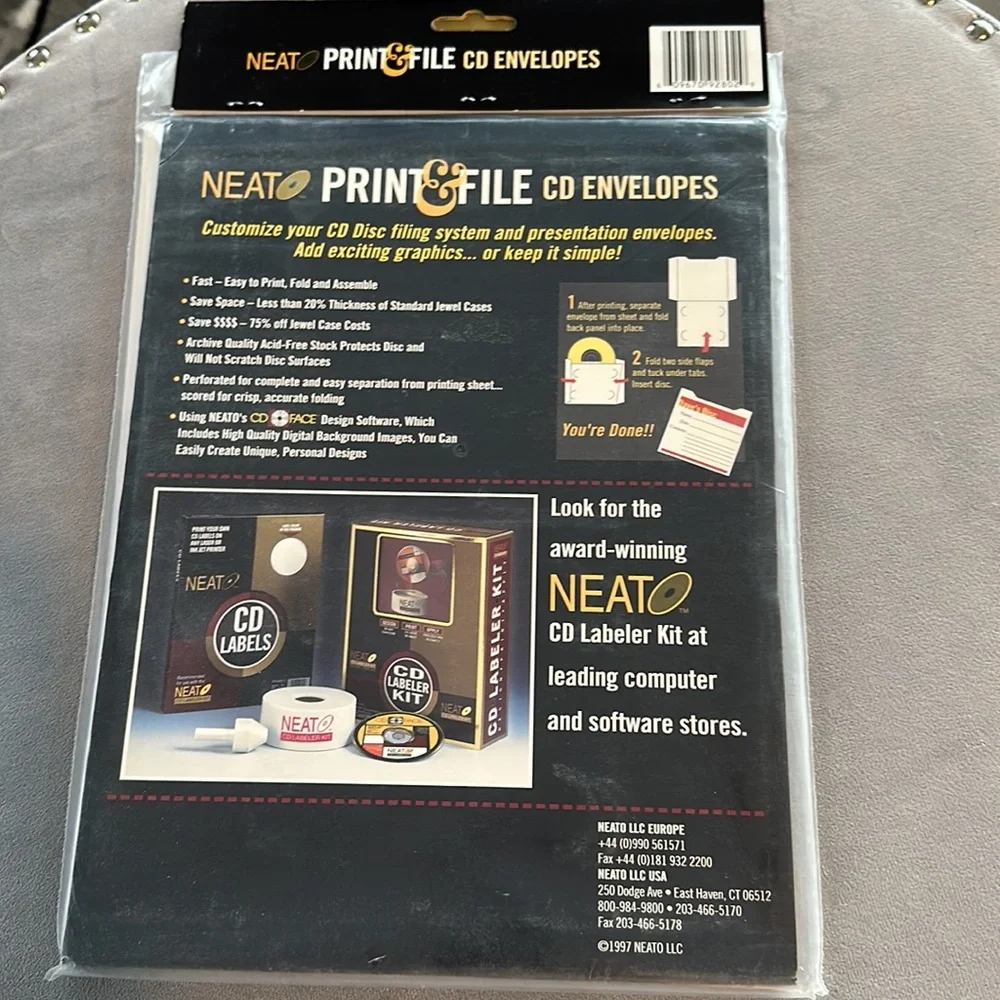 NEATO CD Envelopes